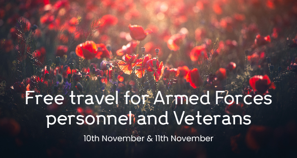 Remembrance Day free travel