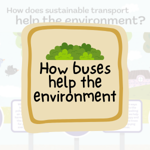 How buses help the environment