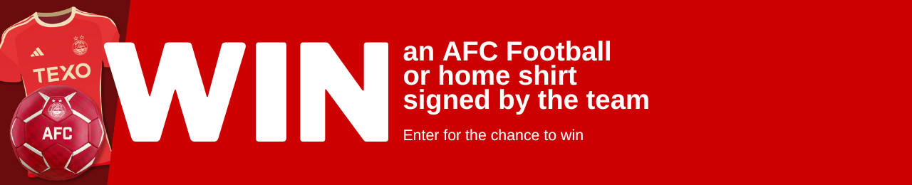 Enter to win an AFC football or home shirt signed by the team