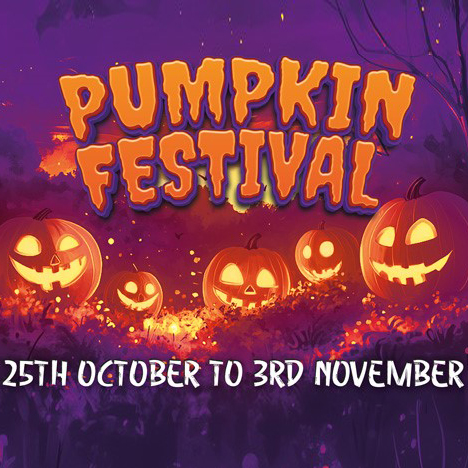 Pensthorpe pumpkin festival graphic