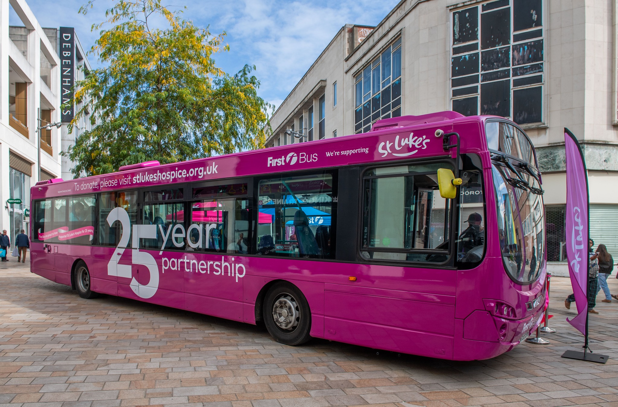 St Luke's bus launch