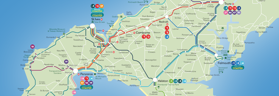 Network maps First Bus