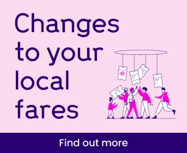 Changes to your local fares