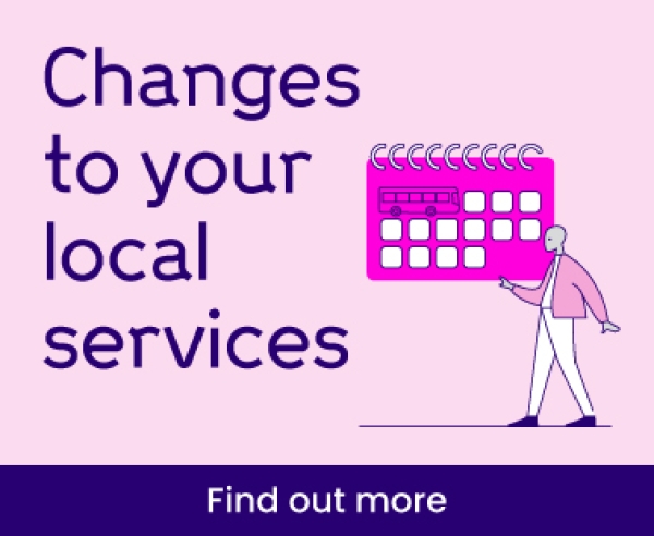 Service Changes from Sunday 5th January 2025