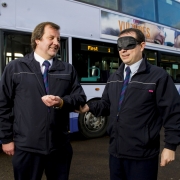 First Bus helping customers with sight issues