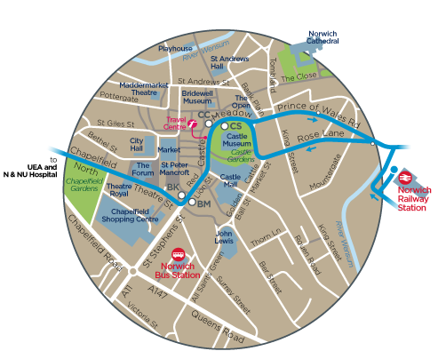 Bus 26 Route Map Blue Line 25 & 26 Bus Service | Norfolk & Suffolk | Norfolk & Suffolk |  First Bus