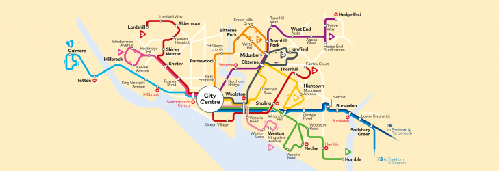 Network maps | Southampton | First Bus